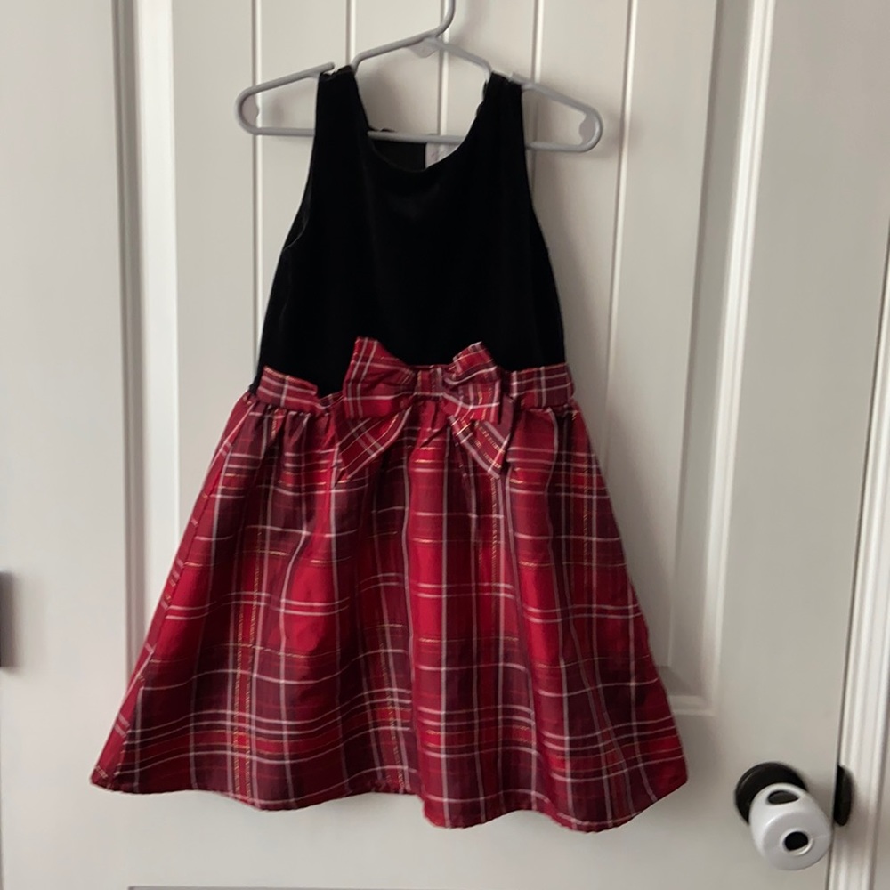 Black and Red Holiday Dress